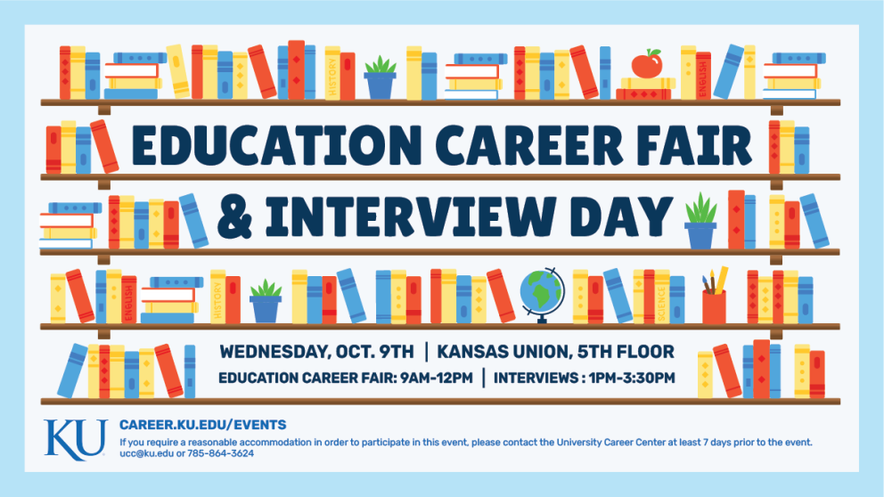 Education Career Fair and Interview Day Graphic